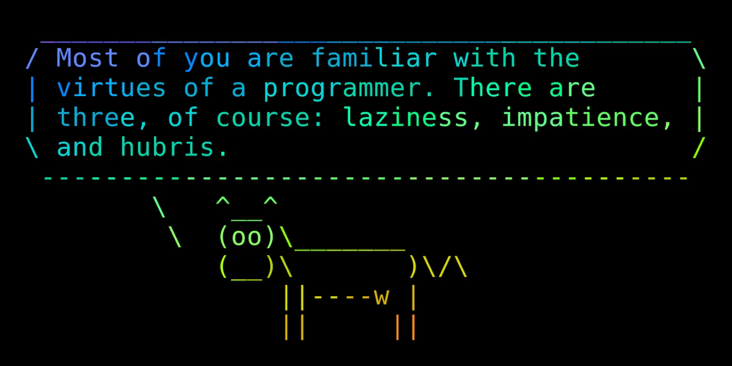 Cowsay